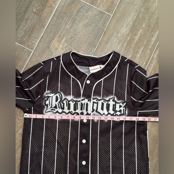 Vintage Nickelodeon Black and White Rugrats Jersey - Picture 6 of 8